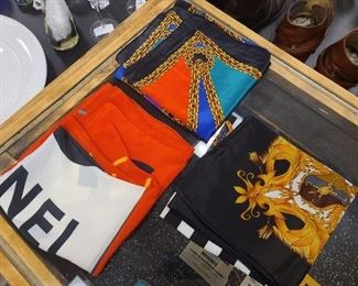 Chanel, Left.  Hermes, Right
