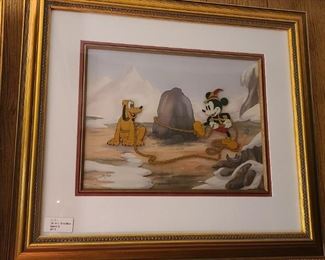 60th Anniversary Mickey Mouse Numbered Cel 