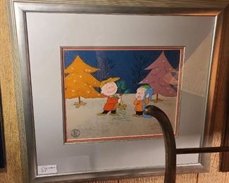 Bill Melendez signed and numbered Charlie Brown 
