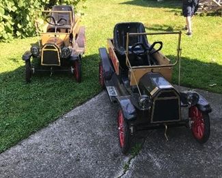 Not just 1 but 2 gas powered Model T  go carts! 