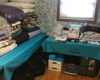 Linens and life assist items!