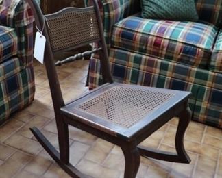 child's rocking chair 30h ( 15h to seat) x 17w