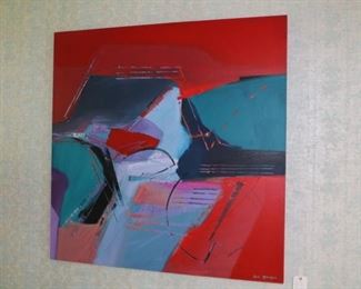 Bob Rankin original on canvas 48x48