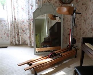 vintage Nordic Track skier