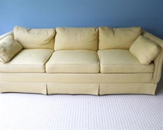 vintage sofa 84w x34d x 26h (17h to the seat)
