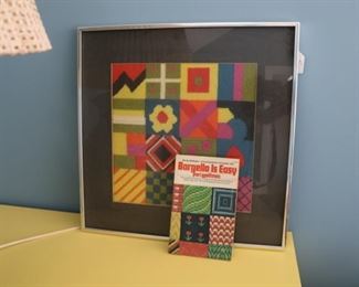 Bargella framed piece