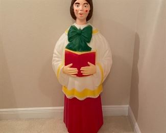 $125-This Empire Choir Girl is in great shape - rosey cheeks and all.
