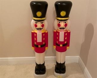 $50 each - These 40" Empire Nutcrackers are practically pristine!  They do not however, crack nuts.  I tried.  
