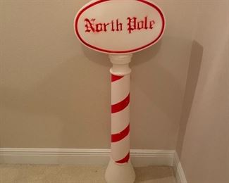 $25 - Let everyone know where you'd rather be this Christmas with this North Pole Blow Mold.