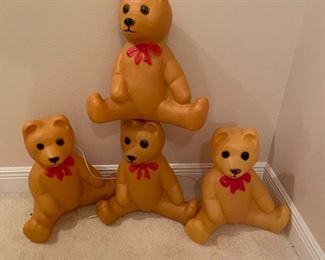 $30 each - I don't know why I thought it was a good idea to stack these Teddy Bears like this and I apologize to the middle teddy for the awkward position I put him in (HR made me say that)