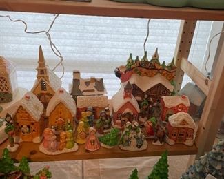 Then these are super cute to - usually these are super deep jewel tone reds and greens and she loved pastels so it makes them feel softer and more whimsical