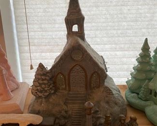 See how the blue and gold looks super artsy?  Genius