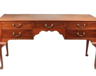 English 20th C. Mahogany Writing Desk