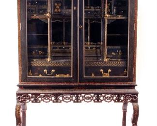 Japanese Edo Period Cabinet on Stand
