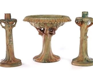 Weller Ceramic Garniture