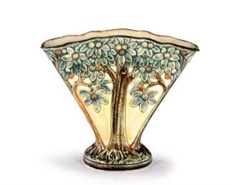 Weller fan form vase