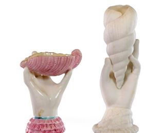 Pair of Victorian hand Vases