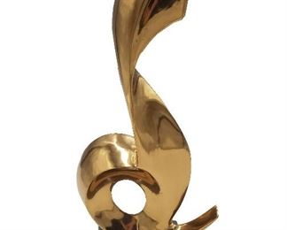 Leonardo Nierman (Mexican b. 1932) Abstract Polish Bronze Title Harmony IV/VI