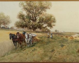 F. F. English Watercolor