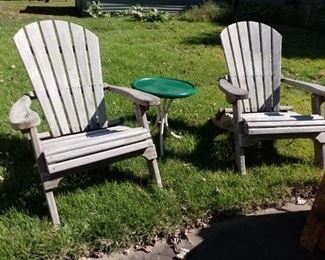 Adirondack style chairs