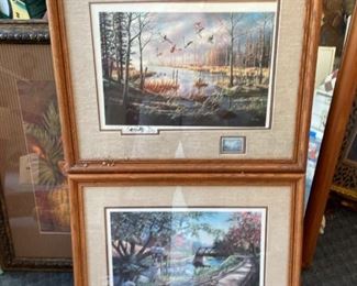 DUCKS UNLIMILED PRINTS