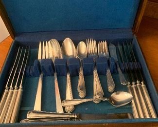 Stainless Flatware for 8
