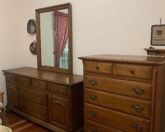 Ethan Alan Maple Dresser and Chest of Drawers