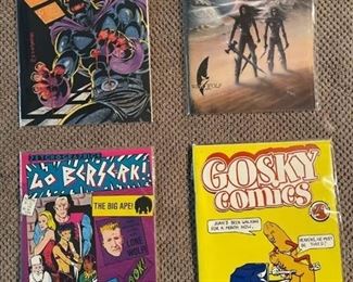 Four 1st edition comics from the 1980s