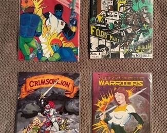 Four first edition comics from the 1980s - bagged