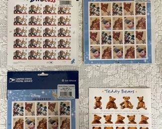 Postage stamp sheets - face value $29.60 (reserve is 60% of face value)