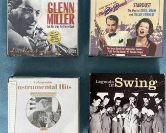Eight swing/jazz CDs