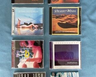Eight new age CDS featuring John Tesh and more