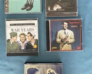 Six CDs featuring ballroom/jazz/swing