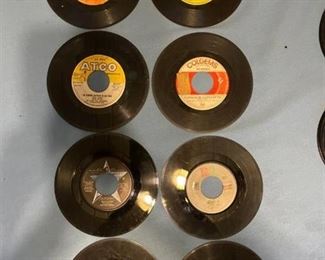 Eight oldies but goodies 45 rpm records featuring Ringo, Monkees, Hermits, Tommy James and more