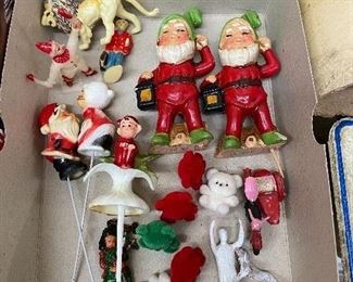 Plastic Decorations (Elves and more)