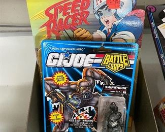 GI Joe and Speed Racer Carded Figures