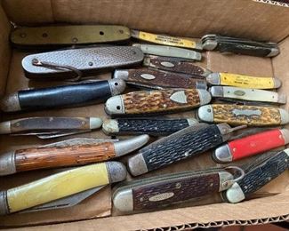 Old Pocketknives (Some Damaged)