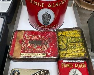 Old Tobacco Tins