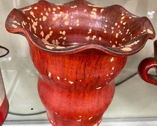 Chrome Red North Carolina Pottery