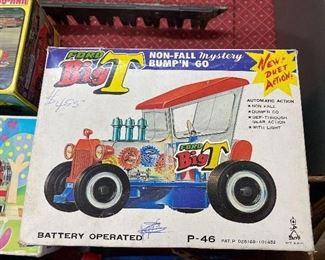 Ford Big T Battery Operated Hot Rod in Box