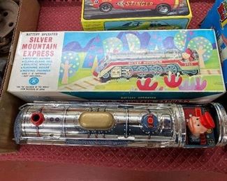 Silver Mountain Express Battery Operated Train in Box