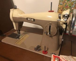 vintage Riccar sewing machine