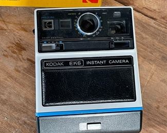 KODAK INSTANT CAMERA | Kodak EK6 instant camera in original box, uses KODAK Instant Print Film PR10 [untested, appearing in good condition] 