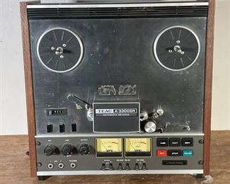 TEAC AUTOMATIC REVERSE | AUTO reverse reel to reel tape recorder, model no. A-3300SR [untested] 
