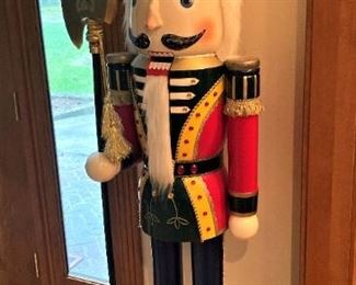 This nutcracker  is over 5 feet tall.