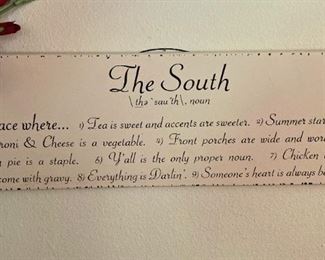 "The South"  .  .  .  Amen!