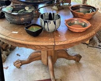 Antique oak table