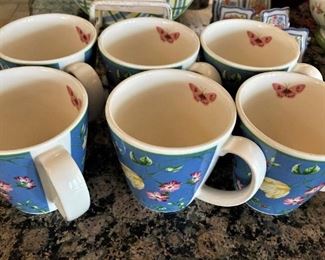 Waverly "Garden Room" mugs