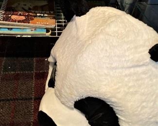 Panda head for costume