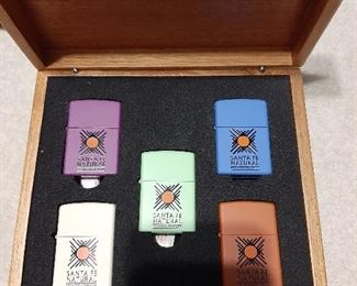 Santa Fe Zippo Lighter Set